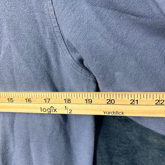 Vintage Tommy Hilfiger Blue Long Sleeve and Dark Blue Collar In Men’s Size Small - Picture 5 of 6